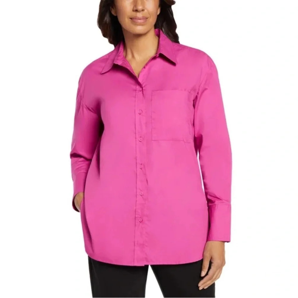 Banana Republic Ladies' Button Front Shirt Large